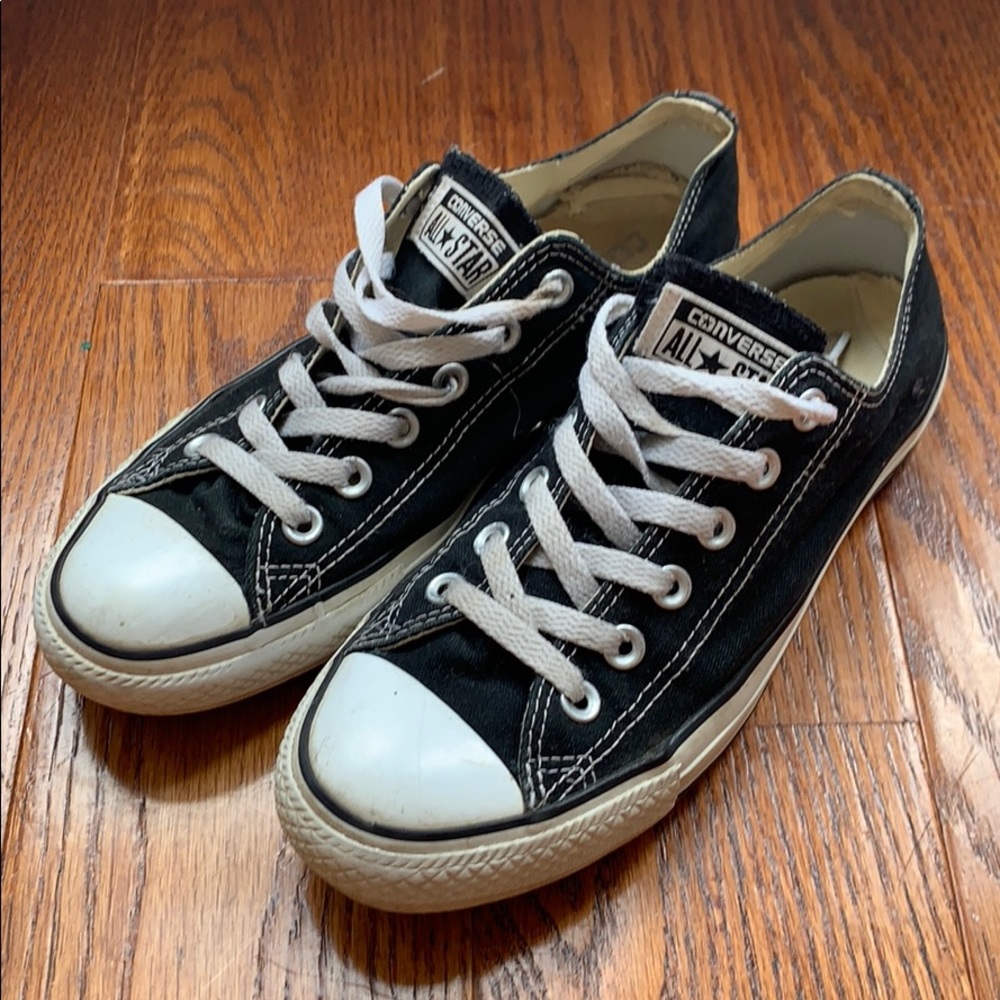Black Low Top Converse